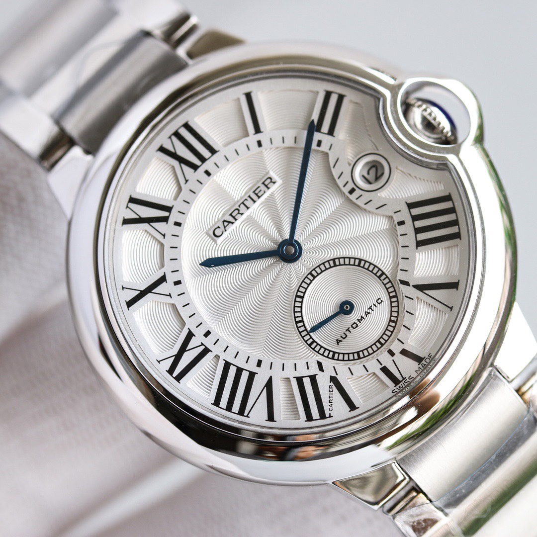 CARTIER Blue Balloon Two and a Half Hands Men's Watch
