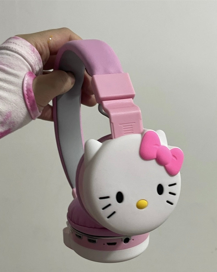 Sanrio Bluetooth Headphones Over Ear Retractable Headphones