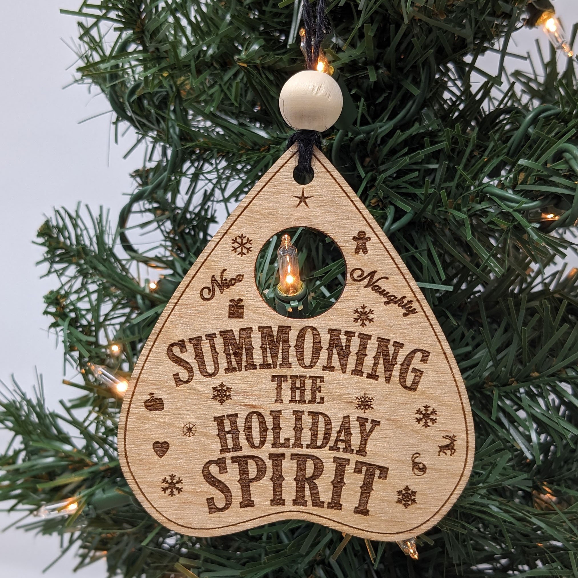 Summoning The Holiday Spirit Ornament