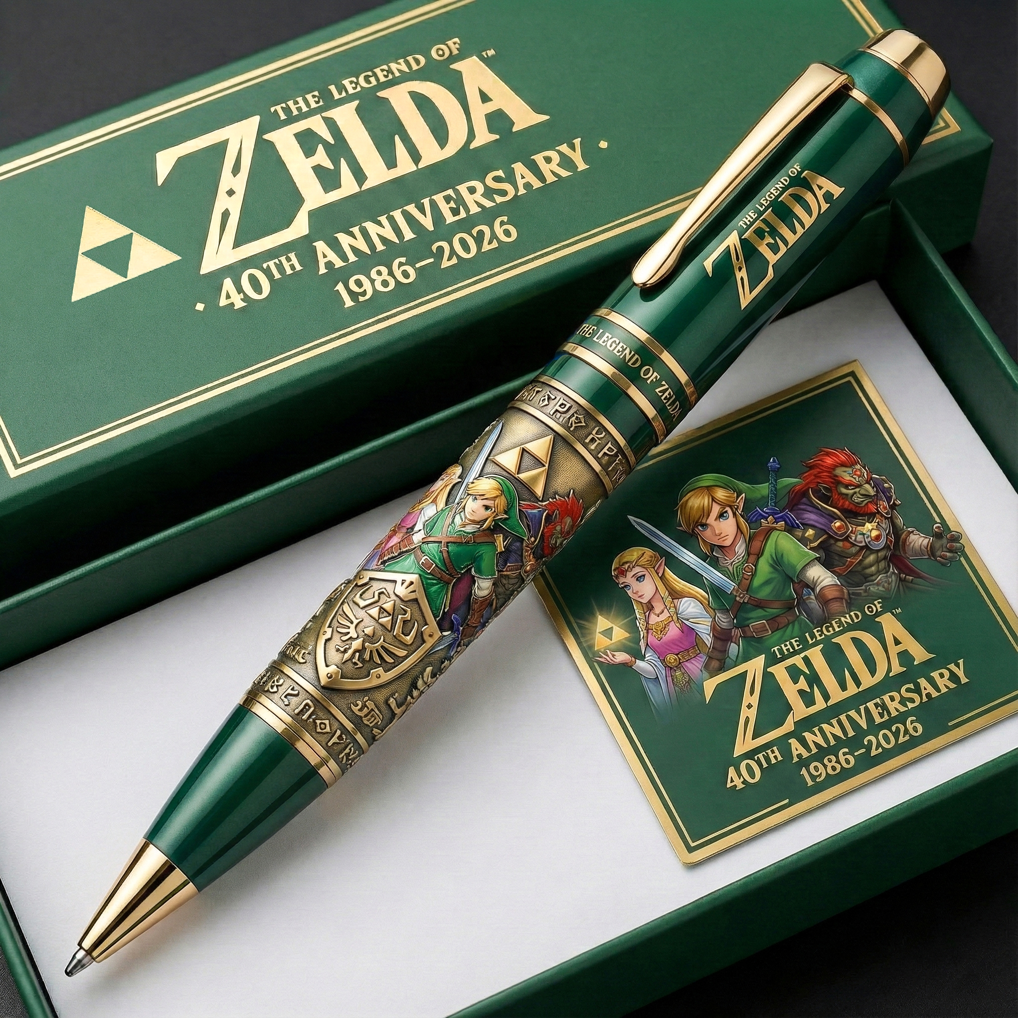 The Legend of Zelda 40th Anniversary Pen | 1986–2026 Limited Edition