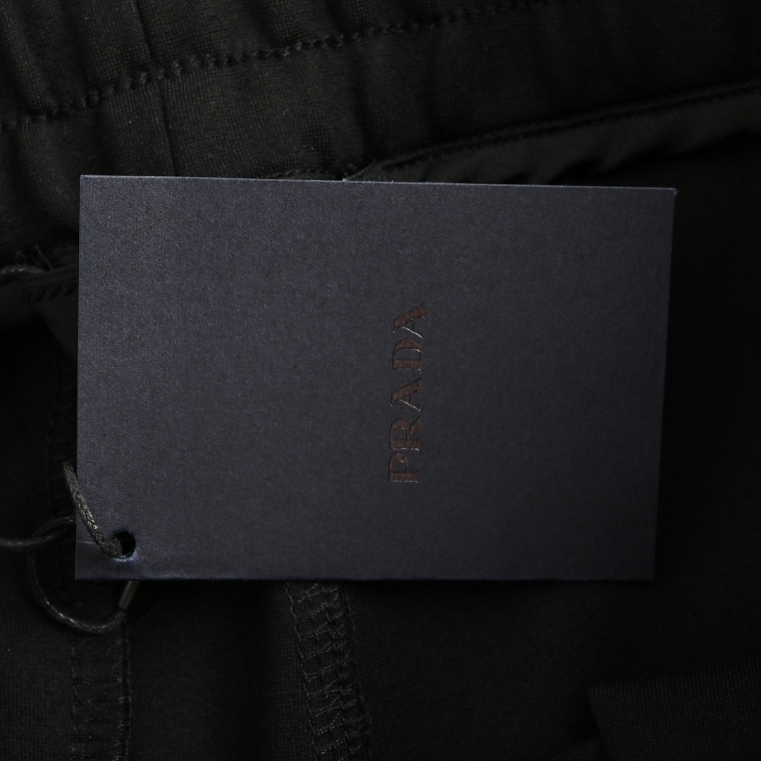 Prada Side Pocket Lock Cargo Shorts