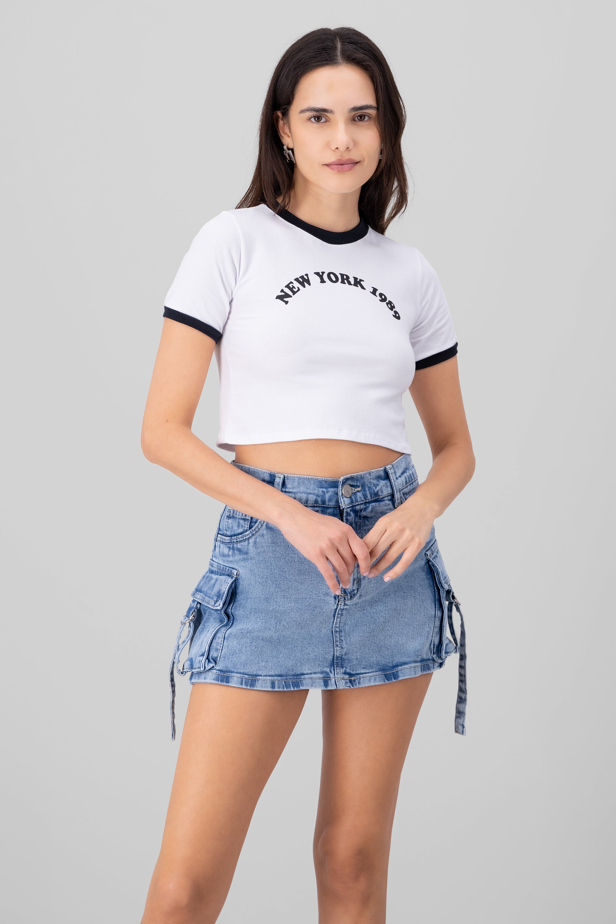 Printed NY T Shirt
