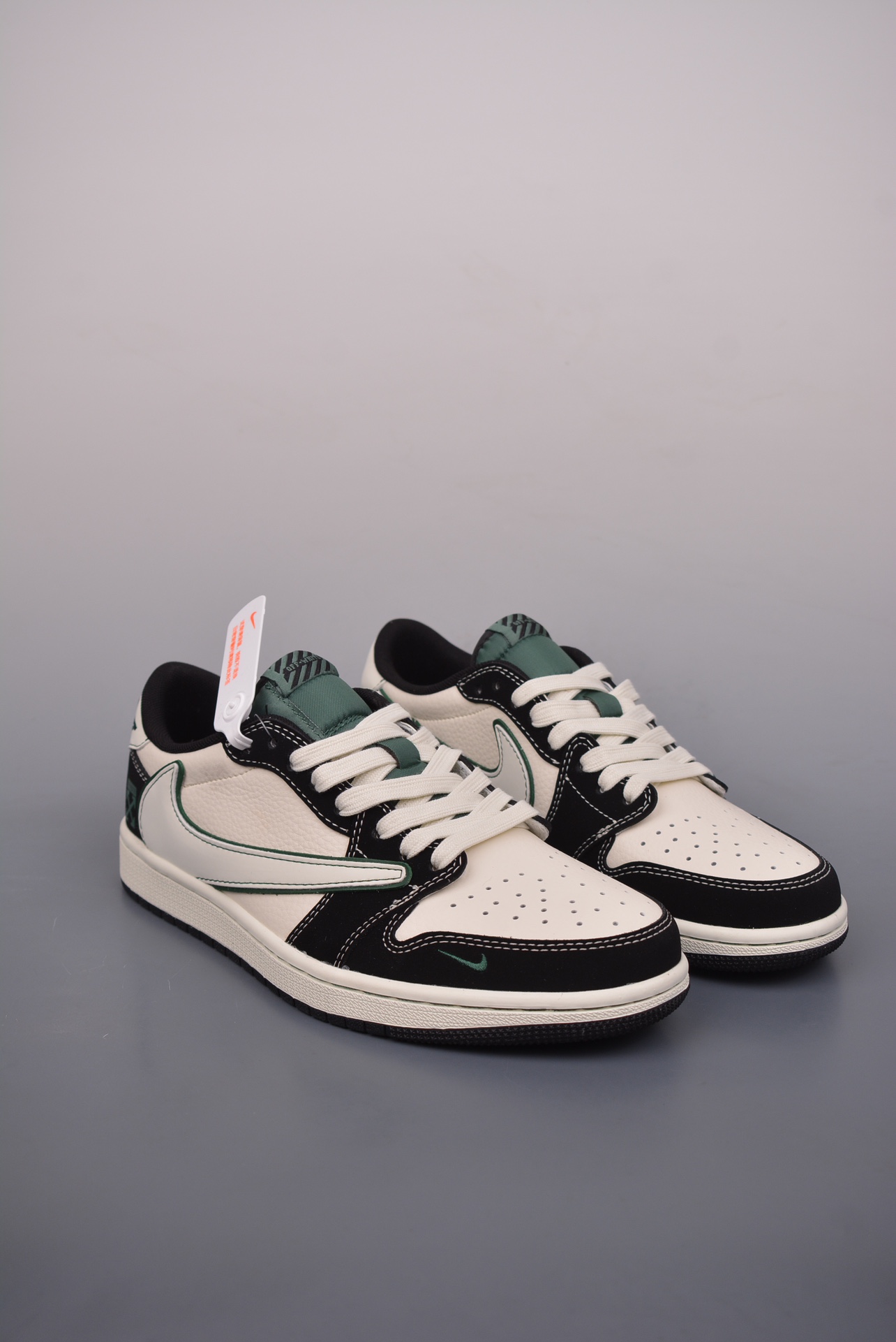 Travis Scott x Off-White x Nike Air Jordan 1 Low OG SP Off-White Green SJ2068-114