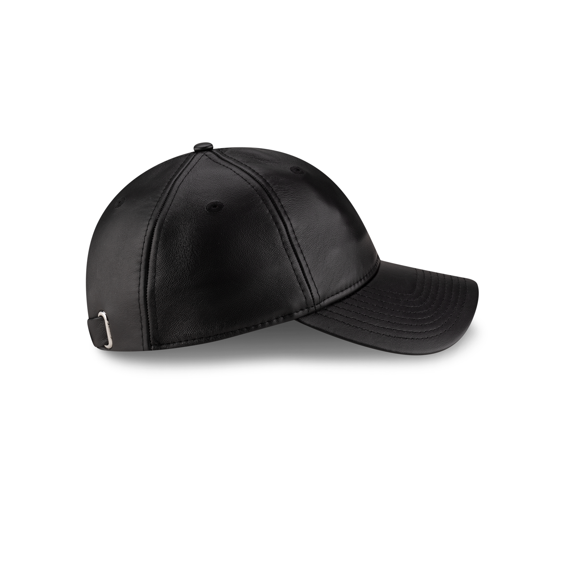 New Era Branded Unstructured Leather 9FORTY Adjustable Hat