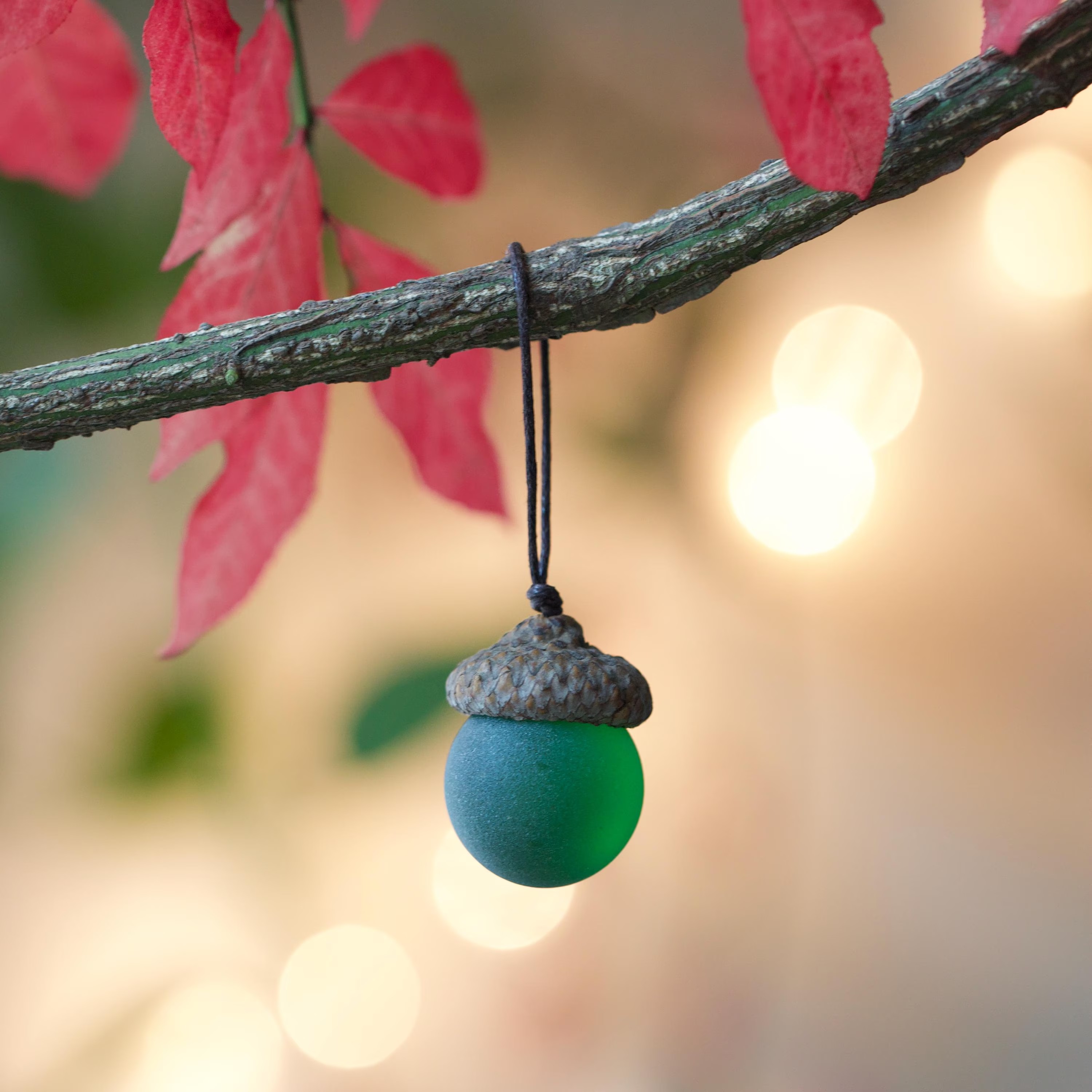 Handmade Sea Glass Acorn Ornaments – A Little Treasure from Nature & the Sea