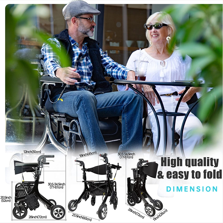 ✨3 in 1 Rollator Walker/Electric Wheelchair✨