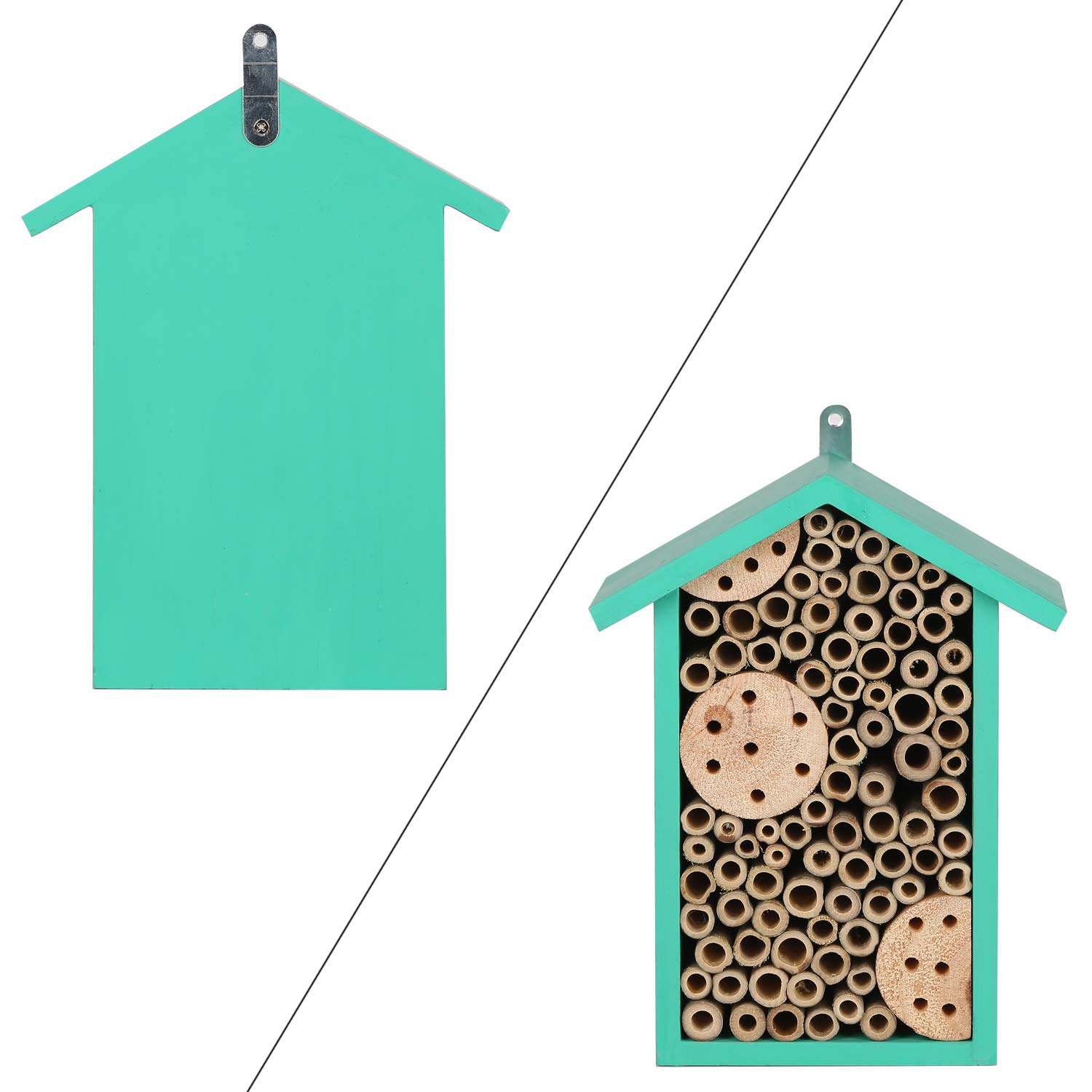 🔥ON SALE - 45% OFF🔥Natural Handmade Wooden Bee Hotel