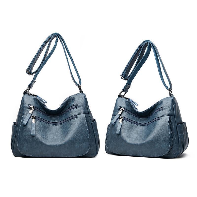 Casual Shoulder Bag Multi-pocket Large Crossbody Bag