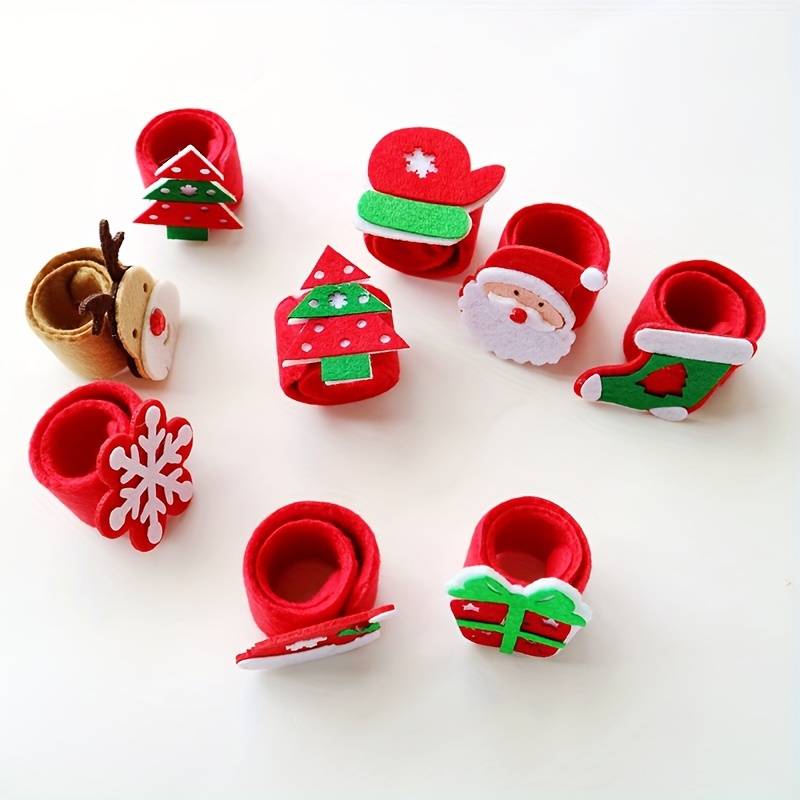 Christmas clapping circle glowing bracelet