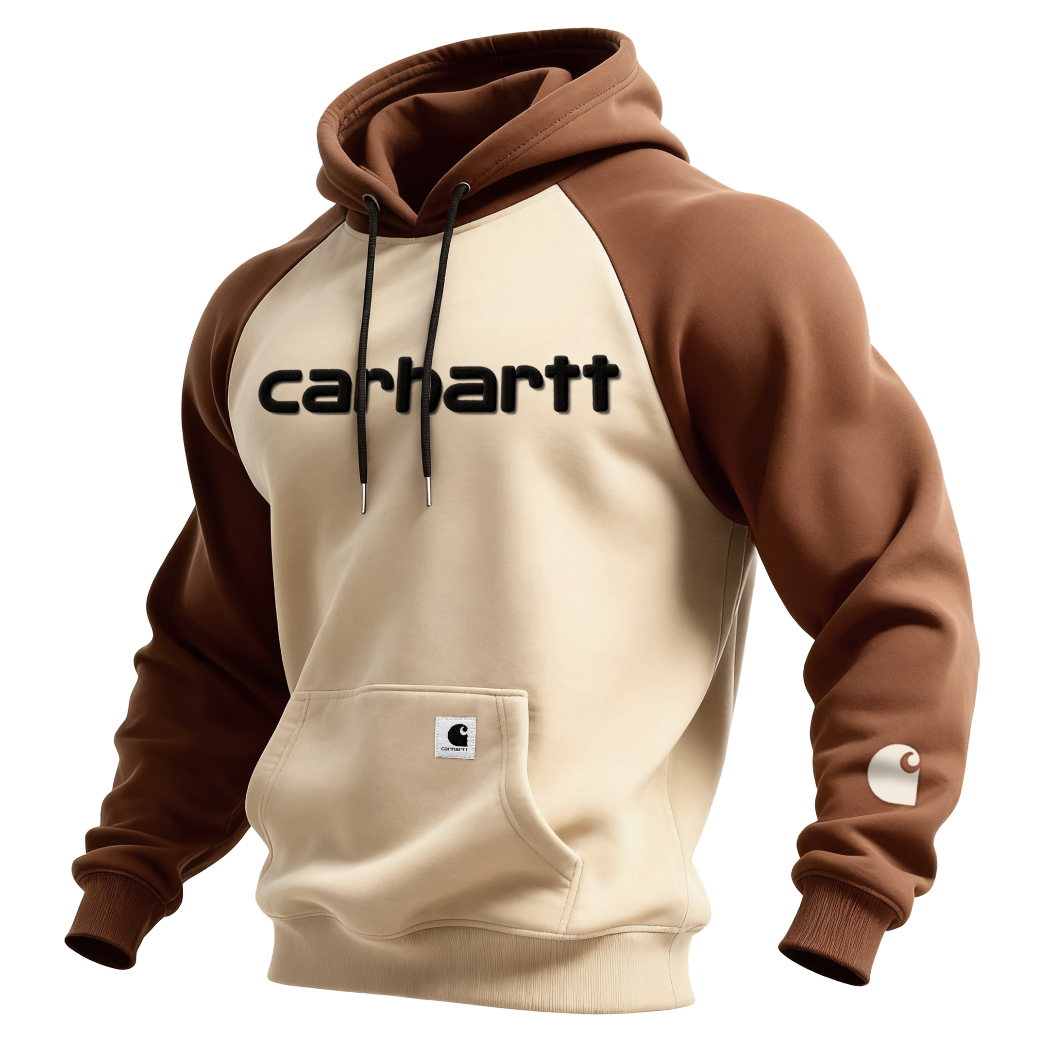 Stylish Two-Tone Hoodie for Everyday Wear