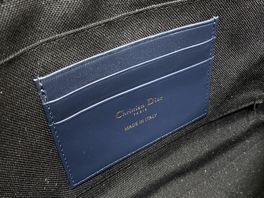 Dior Oblique canvas clutch