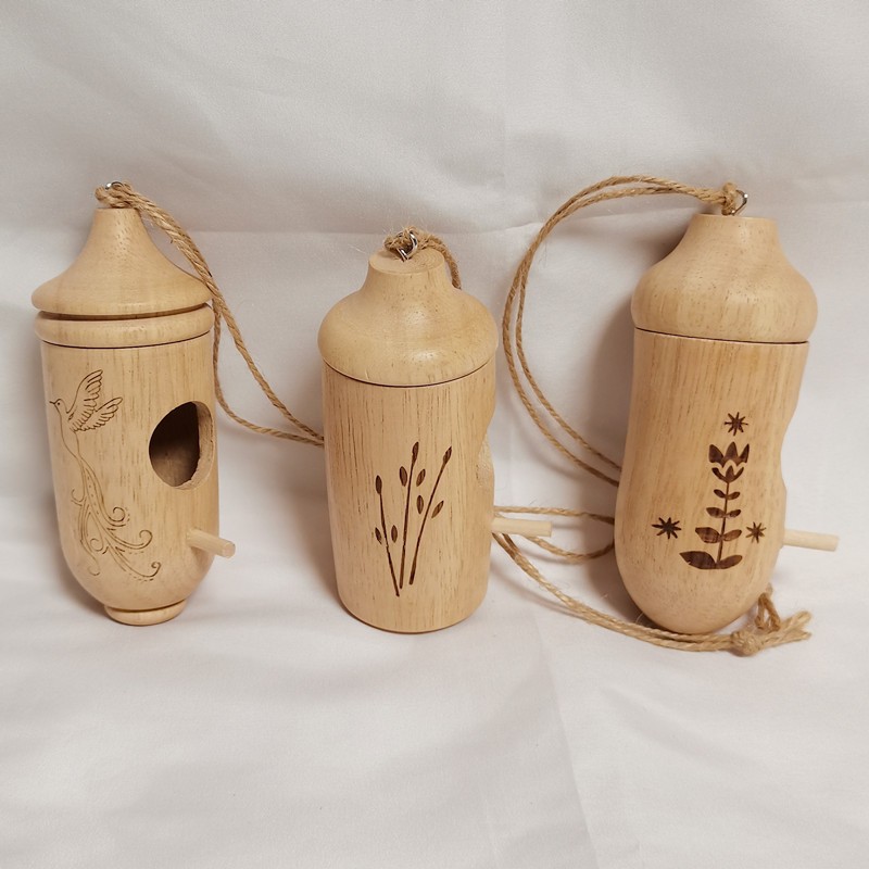 🔥Last Day Promotion-[SAVE 50% OFF]--Handmade Wooden Hummingbird House-Gift for Nature Lovers