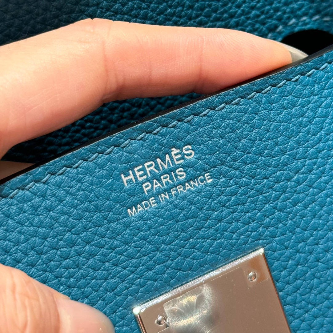 Hermes Birkin 7ccobalt (Handmade to order)