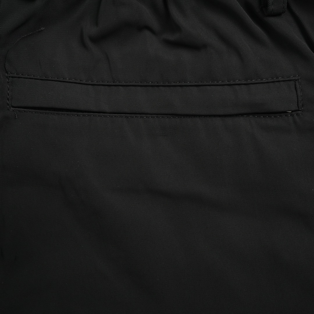 Prada Bermuda Nylon Side Pocket Cargo Shorts