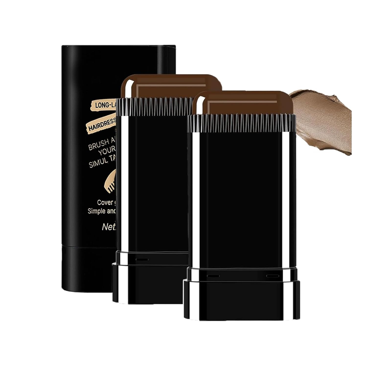✨Last Day 50% OFF✨2-in-1 Hair Color Stick & Comb, Waterproof and sweatproof