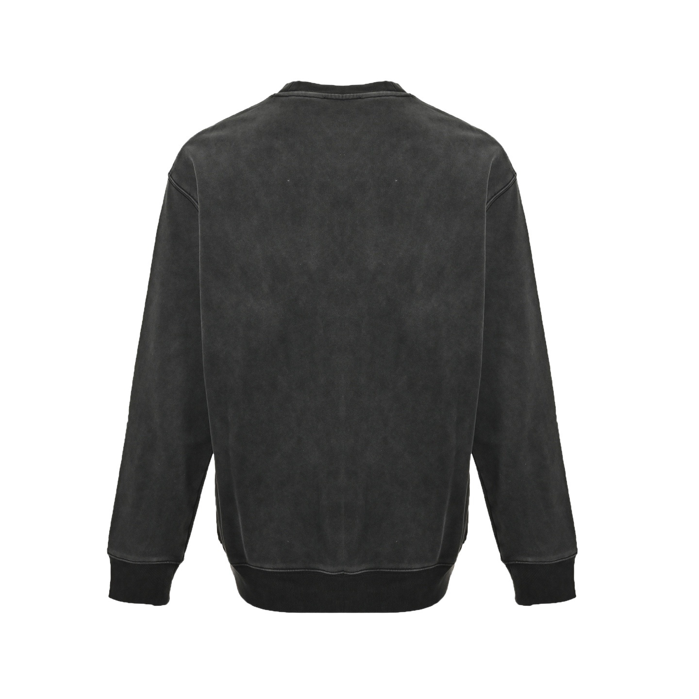 Gucci 25Fw distressed lettering appliqué crewneck sweatshirt