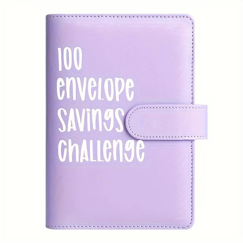 100 Envelope Challenge Cash Savings Journal: 🔥🔥（A 100-Day Money Saving and Budgeting Notebook for the Cash Envelope System）