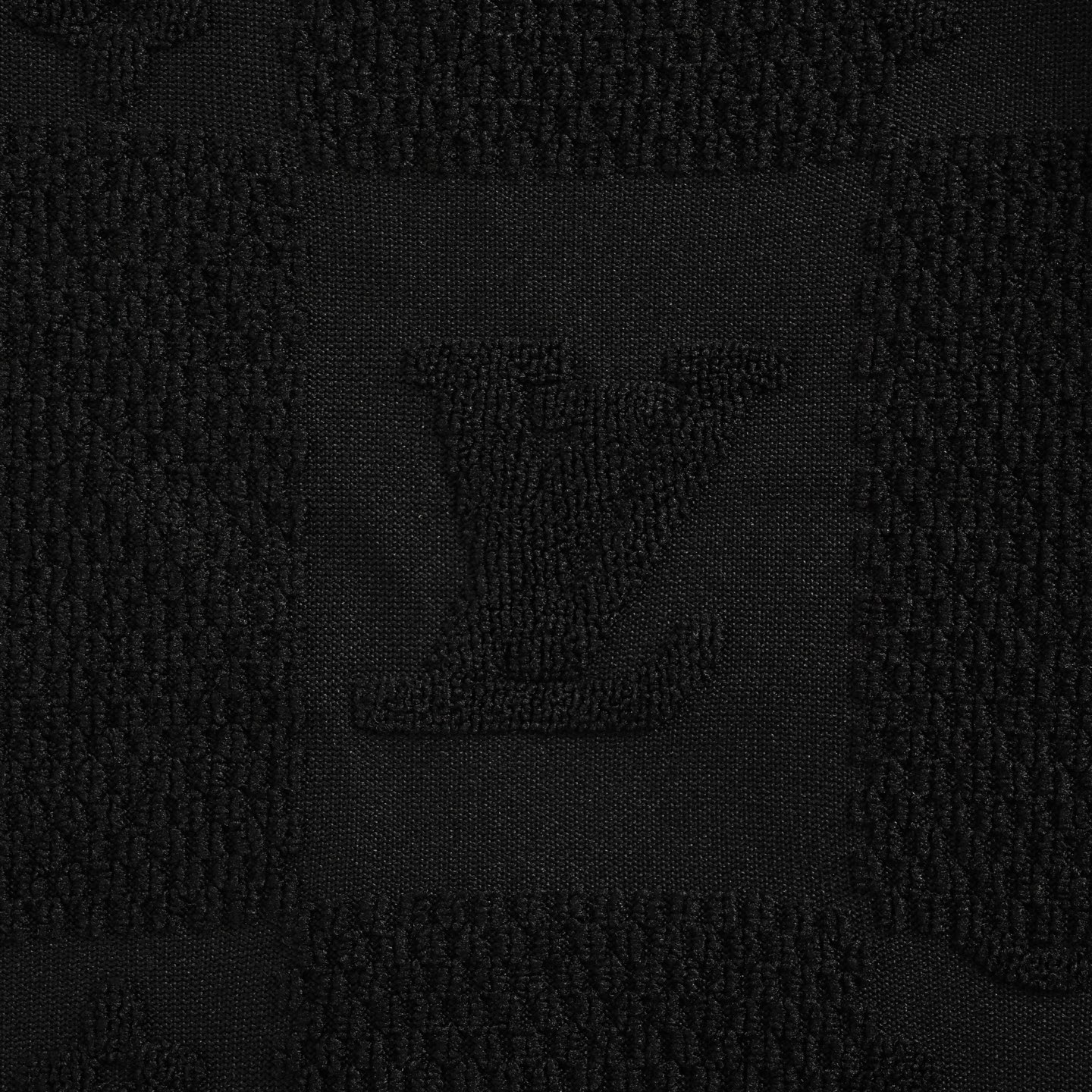 Louis Vuitton 25ss obscure monogram logo checkerboard jacquard short sleeves