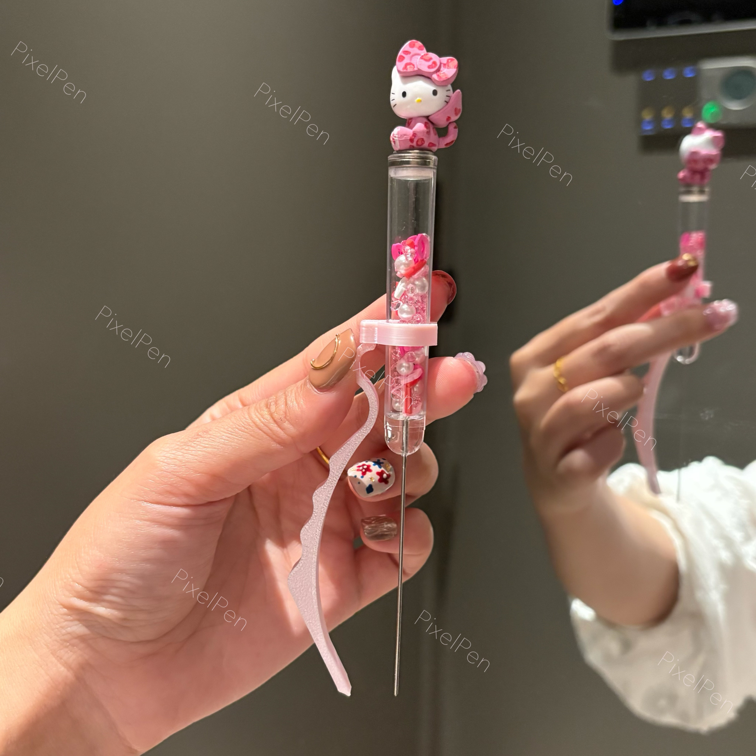 PixelPen Magnetic Grip Piecing Bean Pen Tool 2.6mm for small beans | kitty series