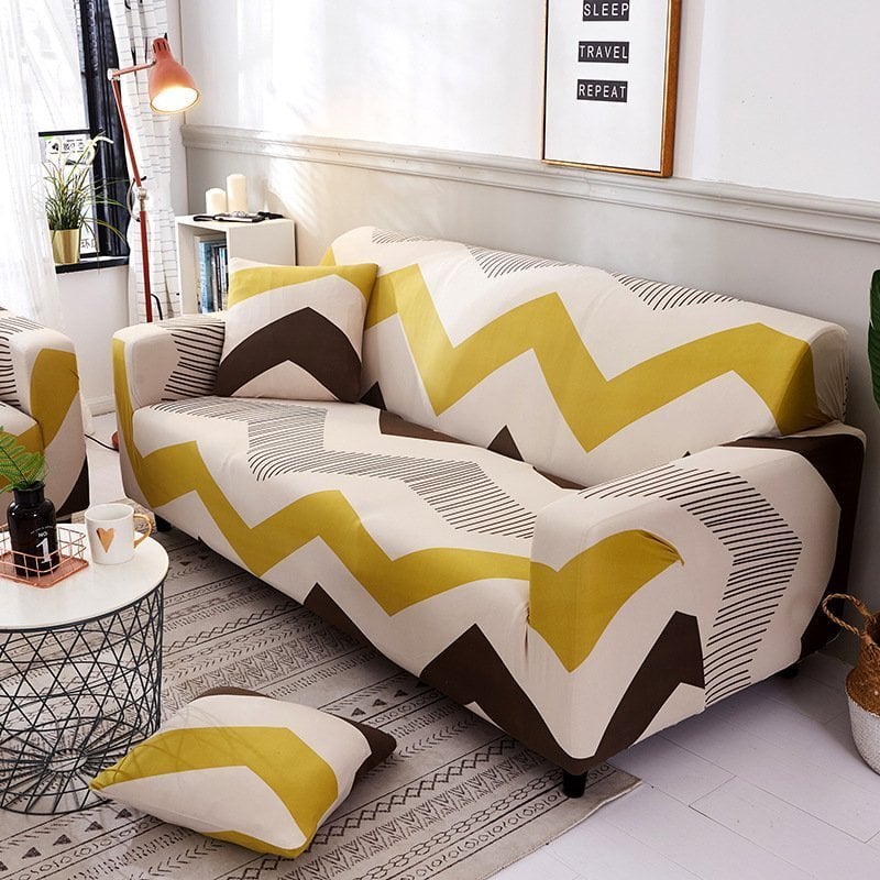 49% OFF-Full-wrapped Universal Stretch Sofa Cover