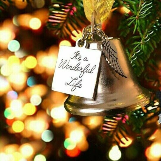 🎁Christmas Ornaments Angel Wings Bell--Memorial Christmas Gift