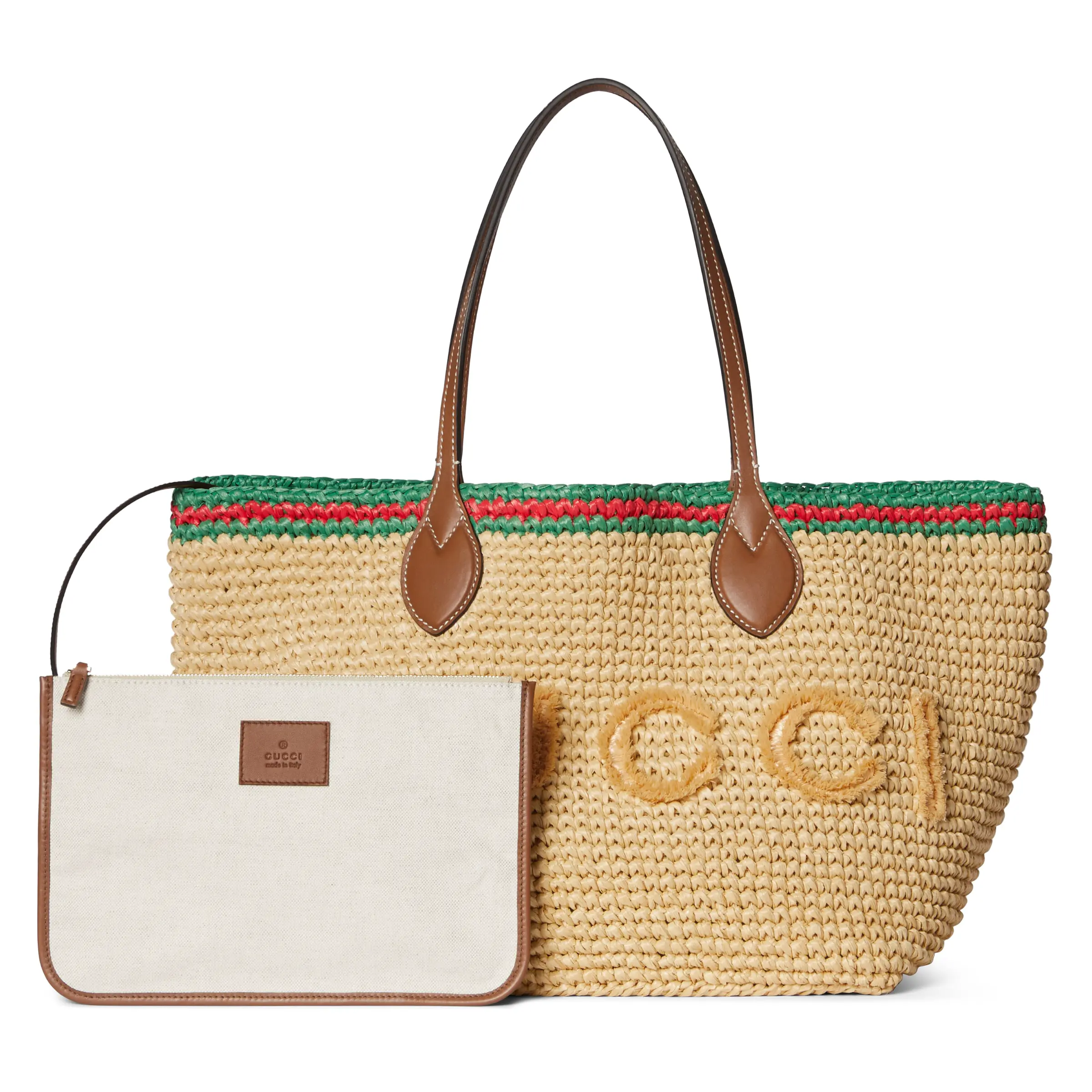 Gucci Medium Woven Tote Bag834971FAETR8550