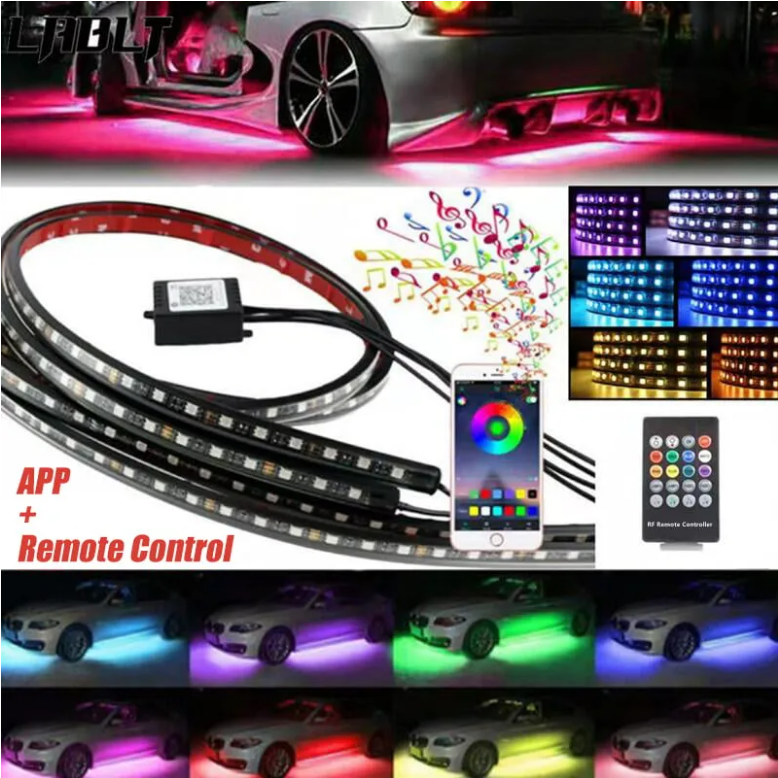 Car Chassis Flexible RGB Waterproof LED Strip Lights