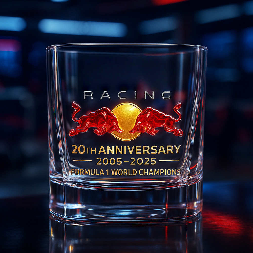 F1 Racing Whiskey Bottle