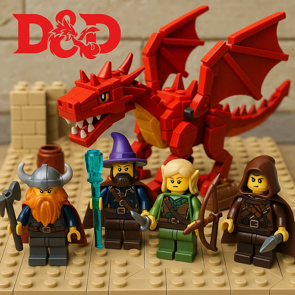 D&D fantasy building block set