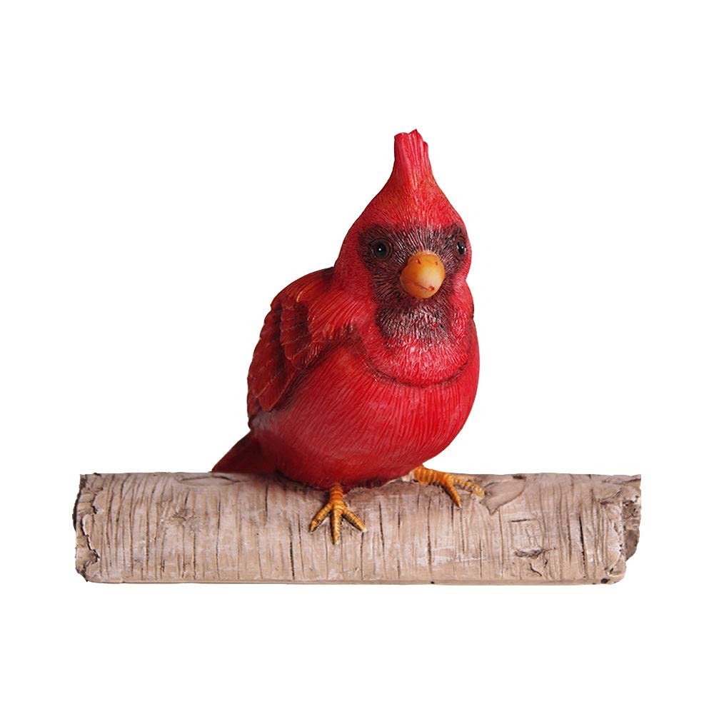 🔥Last Day Promotion-[SAVE 50% OFF]--Cardinal Bird Hanging On A Tree Statue Garden Peeker--BUY 2 GET FREE SHIPPING NOW