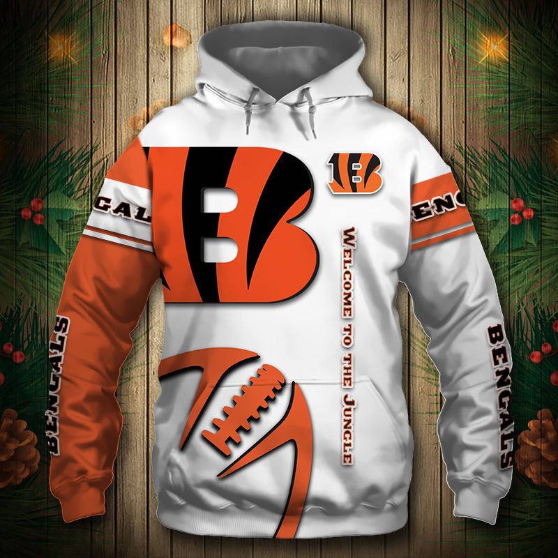 CINCINNATI BENGALS 3D HOODIE CB005