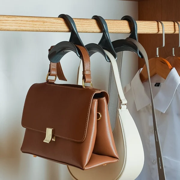 👍Last Day Promotion 60% OFF 💥 5PCS/SET Bag Organizer with Anti-Damage Hanging Hooks-BUY 2 SETS GET 1 SET FREE