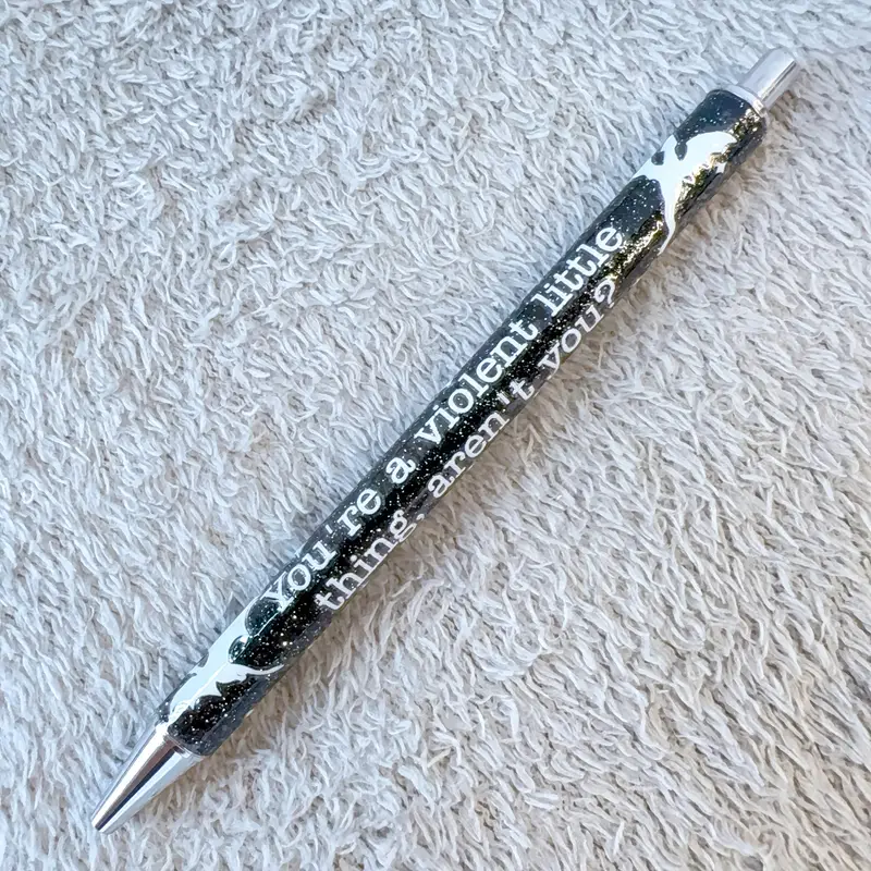 Fourth Wing Inspired Glitter Pen!