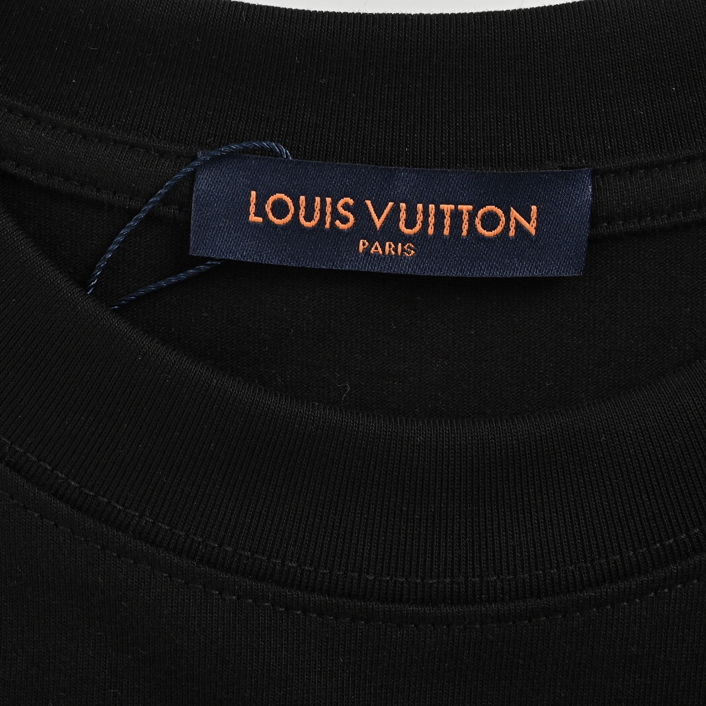 Louis Vuitton 25ss three-dimensional large logo embroidered short sleeve