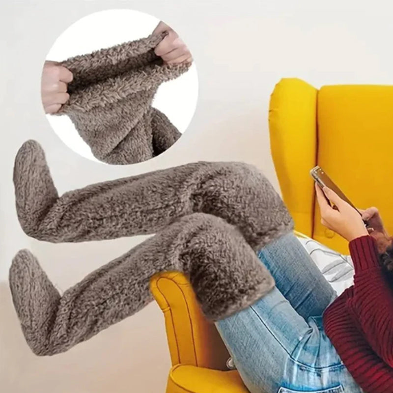 💥Last Day Promotion 60% OFF--Thickened warm and cold-proof Snuggle Paws Sock Slippers