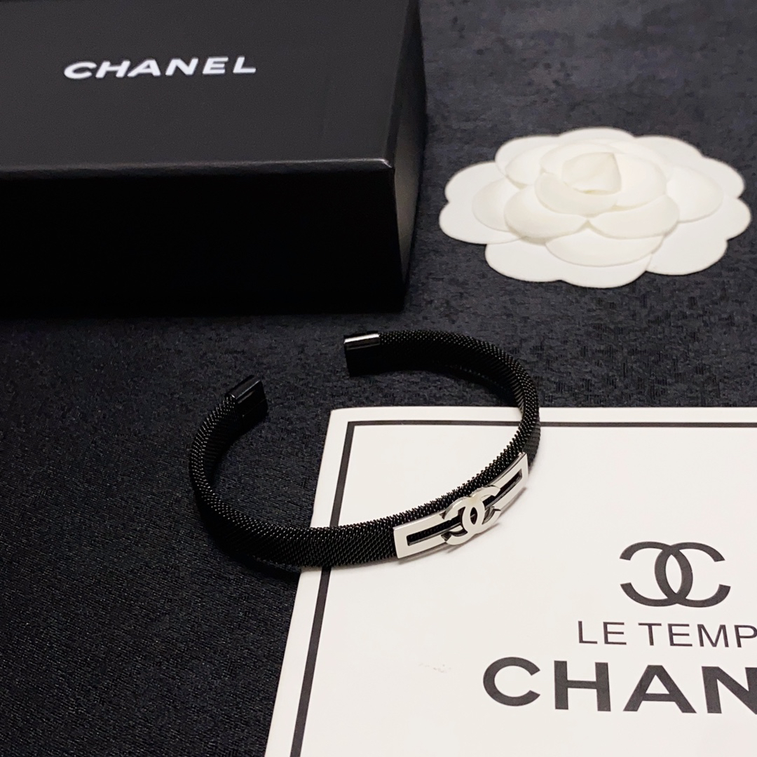 Chanel carbon black bracelet
