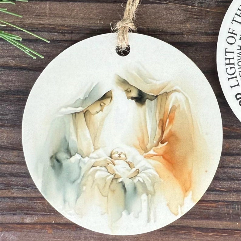 The names of Christ Christmas Ornament