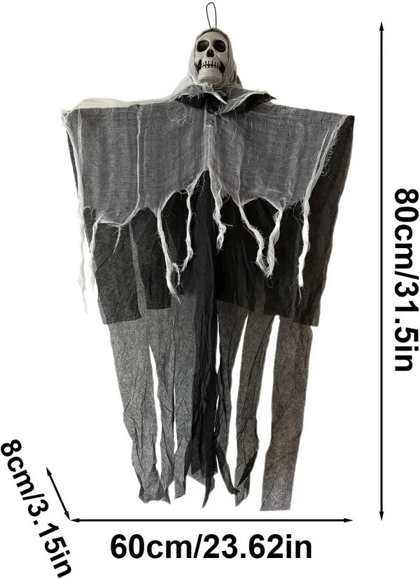 ☠️🖤2024 Halloween New Arrival👻🎃Halloween Large-Size Glowing Ghost Skeleton Decoration✨Buy 4 Free Shipping