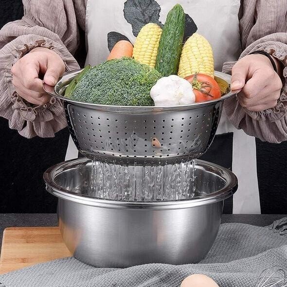 3 in 1 Kitchen Multipurpose Julienne Grater
