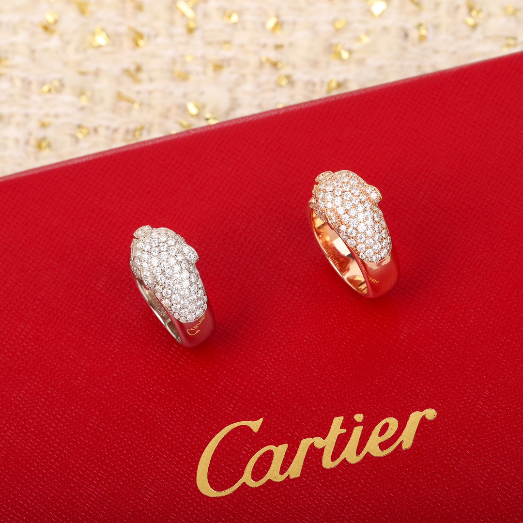 Cartier Panther Head Ring