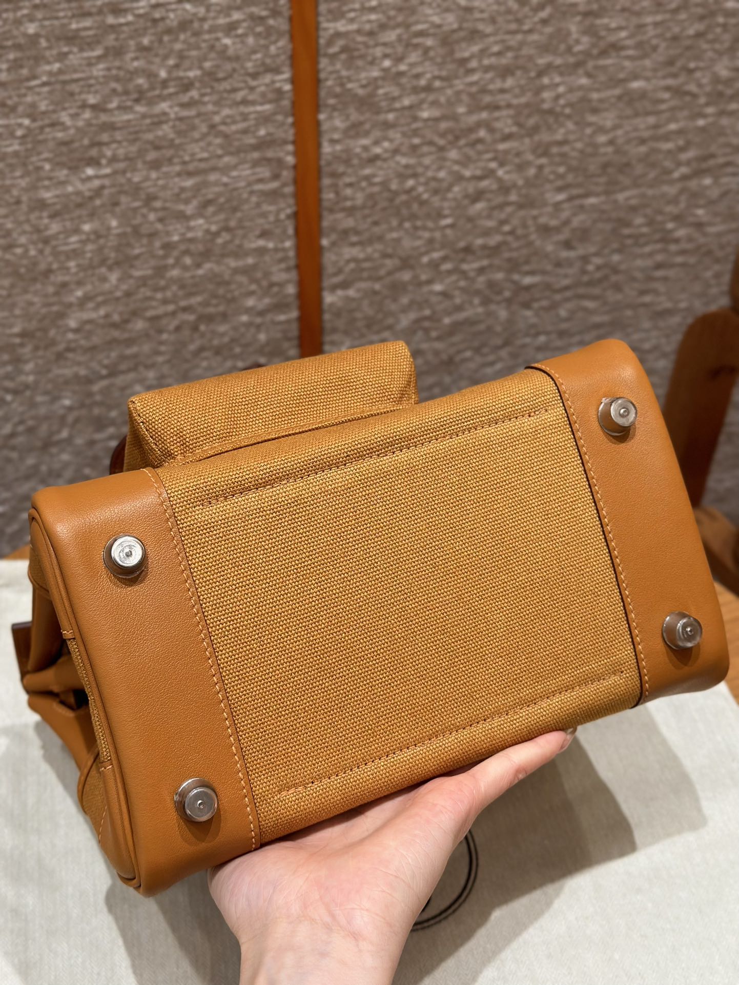 Hermes Birkin cargo 2SSesame (handmade to order)