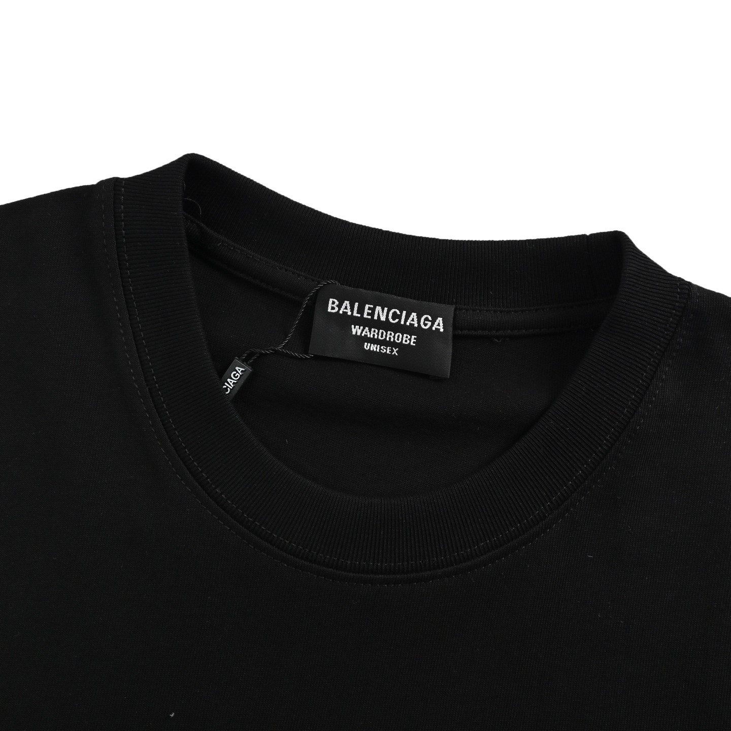 Balenciaga 25ss 3M printed letter logo short sleeve