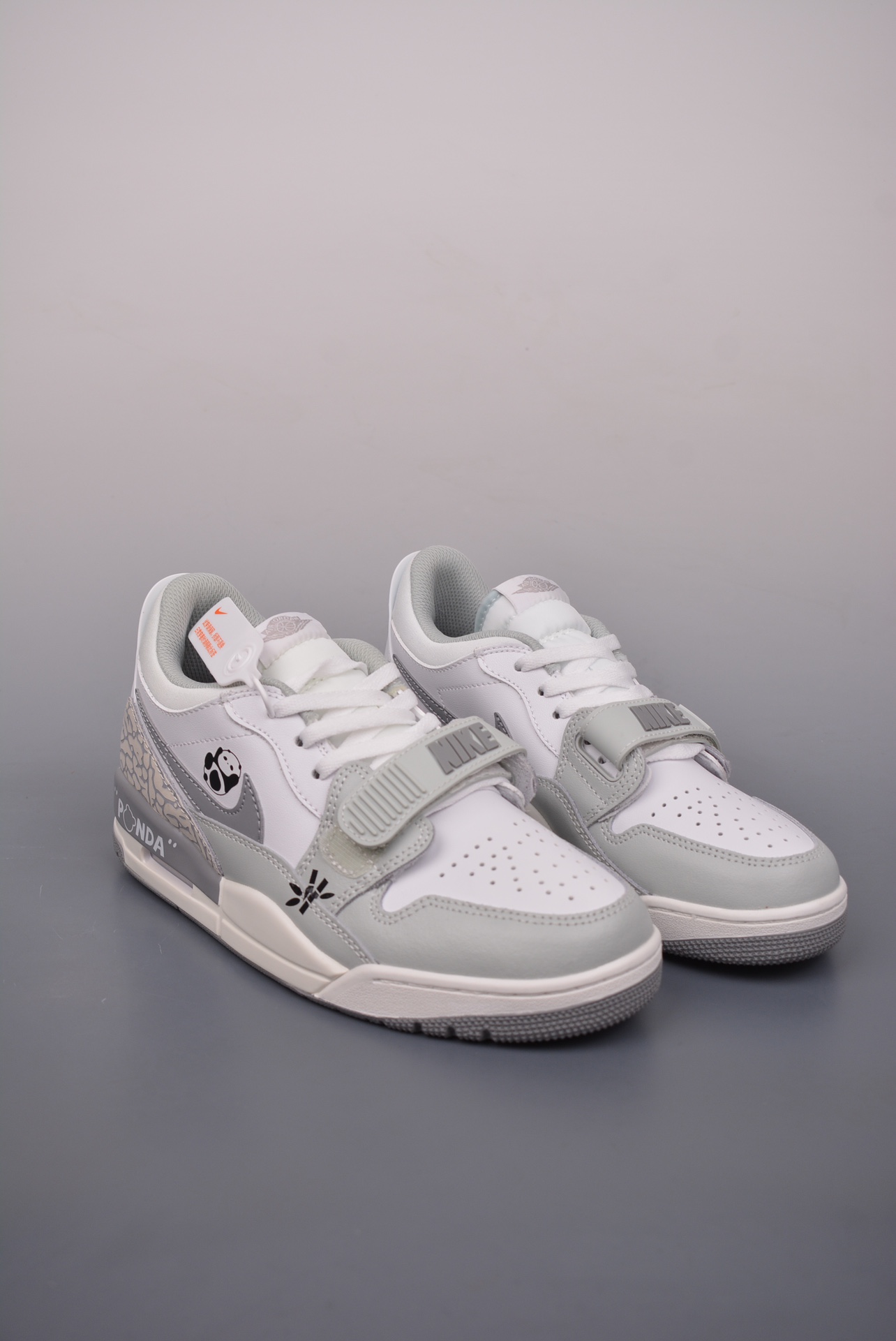 Air Jordan Legacy 312 Pouting Panda Gray and White