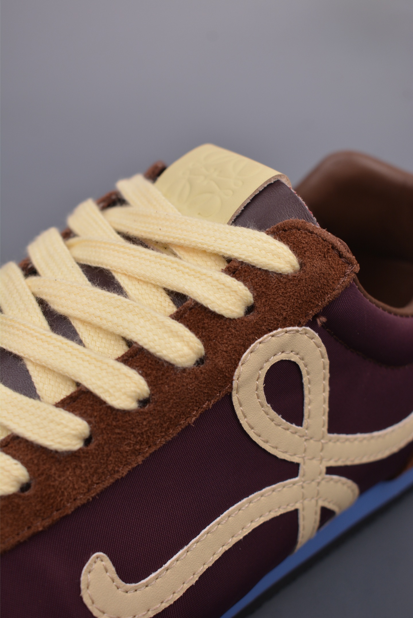 Loewe Ballet Runner 2.0 Sneakers Brown Blue Beige MBR2282X01-4865