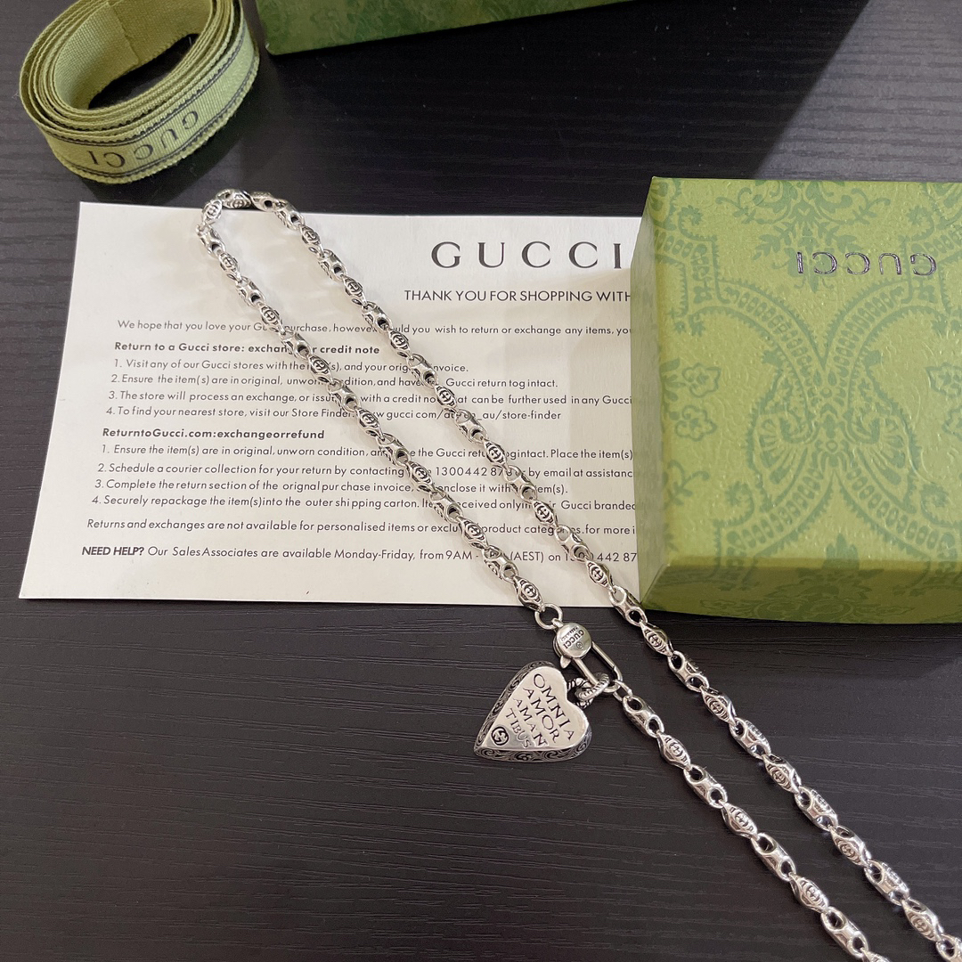 Gucci Heart Necklace