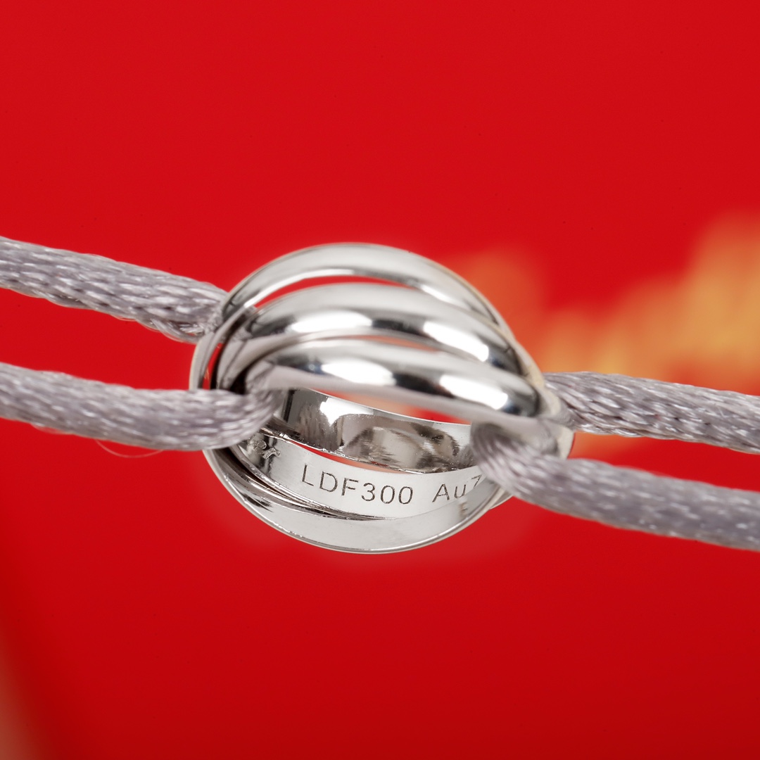 Cartier triple ring bracelet