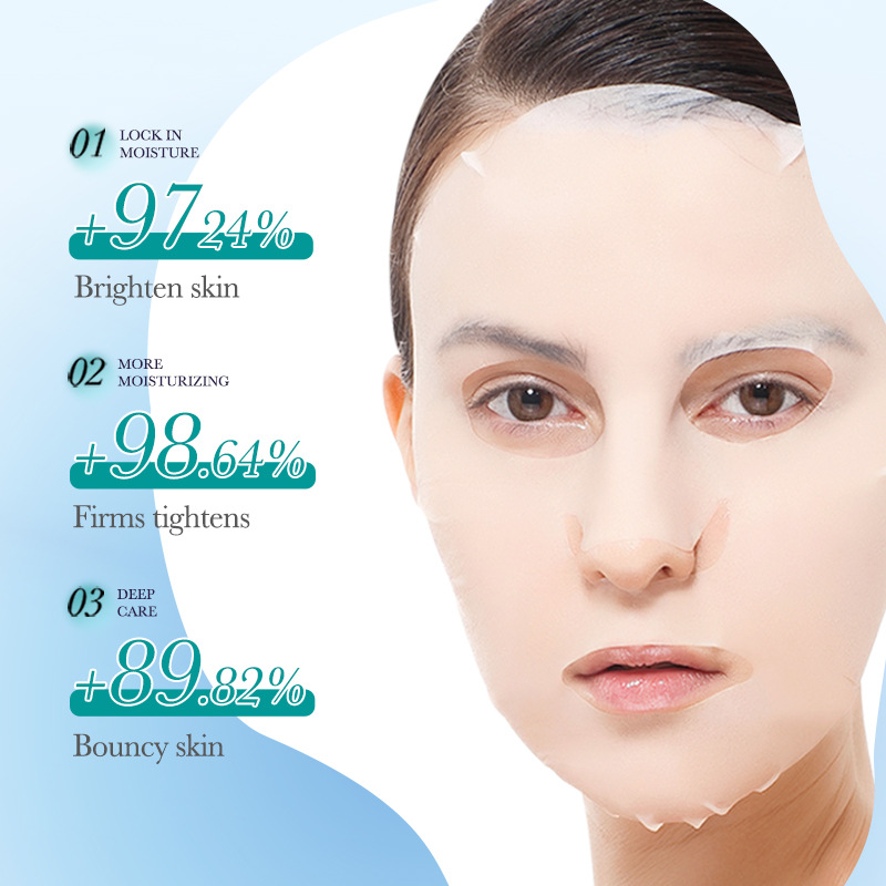 Peach plant fruit moisturizing mask replenishes water and moisturizes the skin