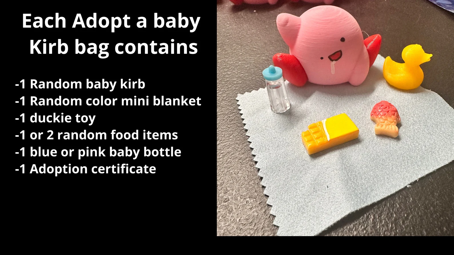 Adopt a Baby Kirb - Surprise Blind Bag with Adorable Surprises
