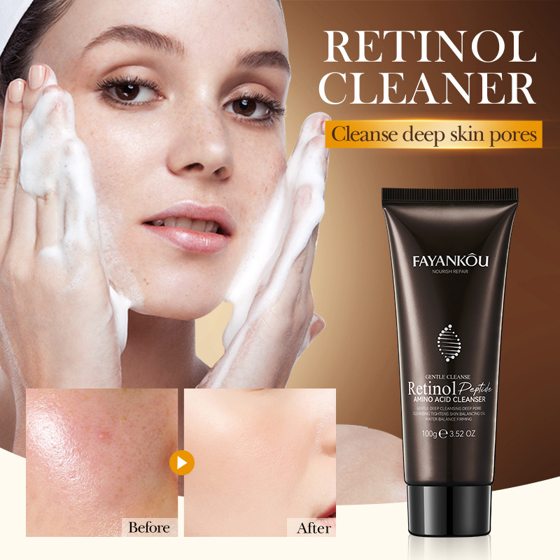 Retinol Peptide Skin Care Series Amino Acid Facial Essence is quickly absorbed by the skin