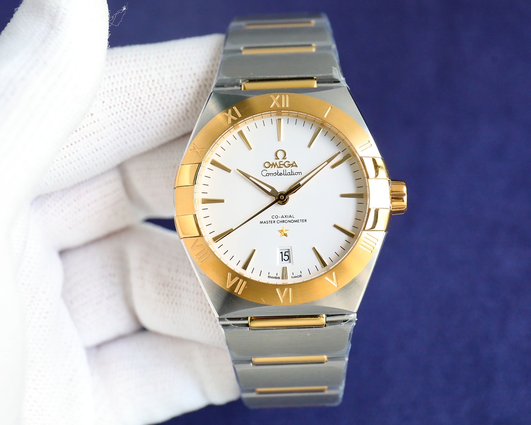 Omega fifth generation constellation series men's watch